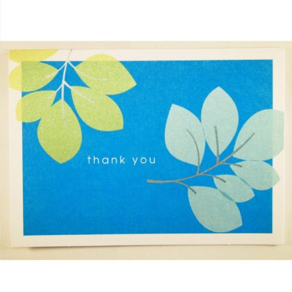 Blue Flowers  ハワイ メッセージカード